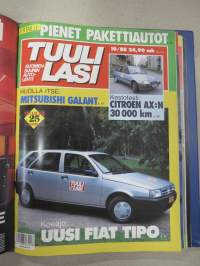 Tuulilasi 1988 nr 1-12 vuosikerta kansiossa (kustantajan myymä alkuperäinen kansio) / annual volume