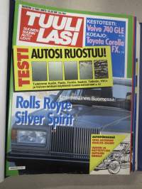 Tuulilasi 1985 nr 1-12 vuosikerta kansiossa (kustantajan myymä alkuperäinen kansio) / annual volume