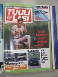 Tuulilasi 1985 nr 1-12 vuosikerta kansiossa (kustantajan myymä alkuperäinen kansio) / annual volume