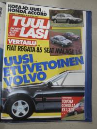 Tuulilasi 1985 nr 1-12 vuosikerta kansiossa (kustantajan myymä alkuperäinen kansio) / annual volume