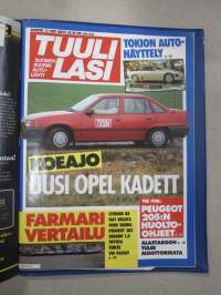 Tuulilasi 1985 nr 1-12 vuosikerta kansiossa (kustantajan myymä alkuperäinen kansio) / annual volume