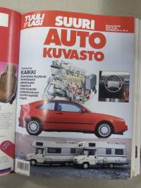 Tuulilasi 1989 nr 1-12 vuosikerta kansiossa (kustantajan myymä alkuperäinen kansio) / annual volume