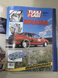 Tuulilasi 1989 nr 1-12 vuosikerta kansiossa (kustantajan myymä alkuperäinen kansio) / annual volume