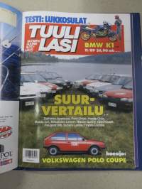 Tuulilasi 1989 nr 1-12 vuosikerta kansiossa (kustantajan myymä alkuperäinen kansio) / annual volume