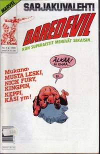 Marvel - Daredevil  6/1990. Mukana Musta Leski, Nick Fury, Kingpin, Keppi, Käsi ym.