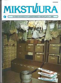 Mikstuura 1989 nr 1 / Suomen Rohdos, Lääkefarmos, Medipolar / Turun Apteekkimuseo, Kenttäfarmasia 1940 - 1945