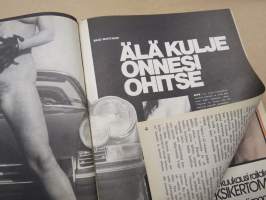 Jermu 1976 nr 6 -aikuisviihdelehti / adult graphics magazine, Kuolemankauhua pikajunassa, Mafiapäällikön muistelmat, Hävittäjälentäjä Oiva &quot;Oippa&quot; Tuominen, ym.