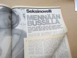 Jermu 1976 nr 6 -aikuisviihdelehti / adult graphics magazine, Kuolemankauhua pikajunassa, Mafiapäällikön muistelmat, Hävittäjälentäjä Oiva &quot;Oippa&quot; Tuominen, ym.