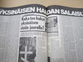Jermu 1976 nr 6 -aikuisviihdelehti / adult graphics magazine, Kuolemankauhua pikajunassa, Mafiapäällikön muistelmat, Hävittäjälentäjä Oiva &quot;Oippa&quot; Tuominen, ym.