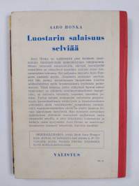 Luostarin salaisuus selviää
