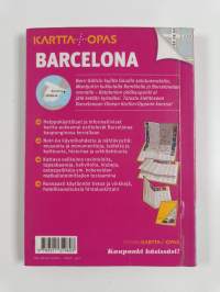 Barcelona : kartta+opas : nähtävyydet, ostokset, ravintolat, menopaikat