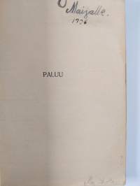 Paluu : romaani