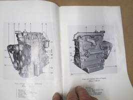 Perkins 4.236 Diesel Engines Handbook -käyttöohjekirja, englanninkielinen