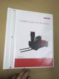 Kalmar  Forklift Trucks 10-18 tonnes DCG 100-180, DCG 70-35E3/E4 Maintenance Manual -huolto-ohjekirja, tehtaan alkuperäinen