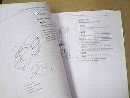 Kalmar  Forklift Trucks 10-18 tonnes DCG 100-180, DCG 70-35E3/E4 Maintenance Manual -huolto-ohjekirja, tehtaan alkuperäinen