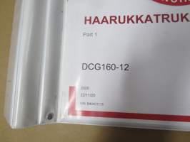 Kalmar Haarukkatrukki DCG160-12 Varaosakirja 1 -parts book