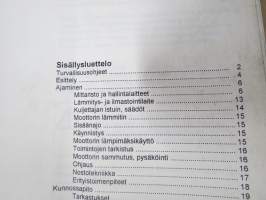 Kalmar DCD 90-160 DCD70-32E3 - 70-40E5 trukki -käyttöohjekirja + liite ECS DCD 40-450 (Electronic Control System)