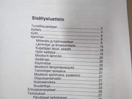 Kalmar DCD 90-180 DCD70-32E3 - 70-40E5 trukki -käyttöohjekirja + liite ECS DCD 40-450 (Electronic Control System)