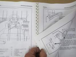 Kalmar DCD 90-180 DCD70-32E3 - 70-40E5 trukki -käyttöohjekirja + liite ECS DCD 40-450 (Electronic Control System)