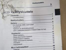 Volvo BM L150E &amp; L180E kauhakuormaaja -käytttöohjekirja