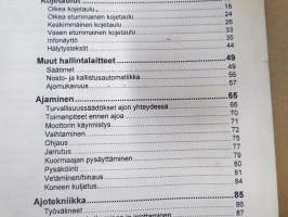 Volvo BM L150E &amp; L180E kauhakuormaaja -käytttöohjekirja