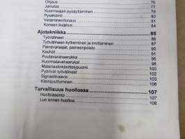 Volvo BM L150E &amp; L180E kauhakuormaaja -käytttöohjekirja