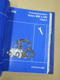 Volvo L180D High Lift Verkstadshandbok -korjaamokirja