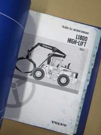 Volvo L180D High Lift Verkstadshandbok -korjaamokirja