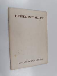 Tieteelliset seurat Scientific societies in Finland