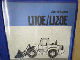 Volvo L1810E / L120ED Verkstadshandbok 1/3 &amp; 2/3 Service &amp; underhåll - Motor - El- och informationsystem -korjaamokirjat 2 kpl kansioita
