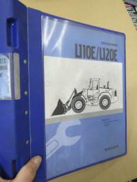 Volvo L1810E / L120ED Verkstadshandbok 1/3 &amp; 2/3 Service &amp; underhåll - Motor - El- och informationsystem -korjaamokirjat 2 kpl kansioita