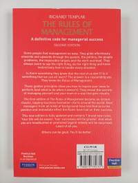 The Rules of Management : A Definitive Code for Managerial Success