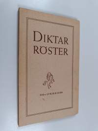 Diktarröster - Nio kritiker om fjorton svenska lyriker