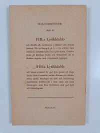 Diktarröster - Nio kritiker om fjorton svenska lyriker