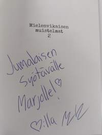 Mielenvikaisen muistelmat 2 (signeerattu, tekijän omiste, ERINOMAINEN)