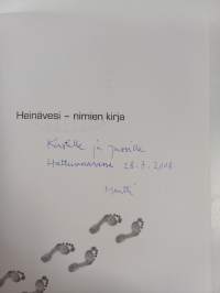 Heinävesi : nimien kirja : seikkailumatka nimien historiaan (signeerattu, tekijän omiste)