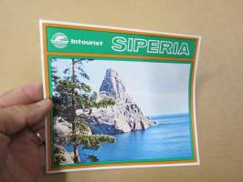 Siperia - Intourist -matkailuesite / travel brochure