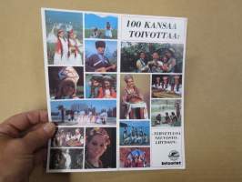 Tervetuloa Neuvostoliittoon - Sata kansaa toivottaa - Intourist -matkailuesite / travel brochure