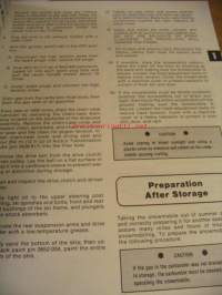 1992 Arctic Cat Snowmobile Service Manual Super Jag - Jag AFS L/T