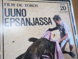 Uuno Epsanjassa (Uuno Turhapuro) -elokuvajuliste, Vesa-Matti Loiri