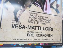 Uuno Epsanjassa (Uuno Turhapuro) -elokuvajuliste, Vesa-Matti Loiri