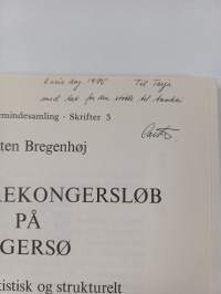 Helligtrekongersløb på Agersø : socialt, statistik og strukturelt (signeerattu, tekijän omiste)