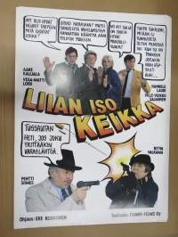 Liian iso keikka -elokuvajuliste, Vesa-Matti Loiri, Aake Kalliala, Pentti Siimes, Ritva Valkama