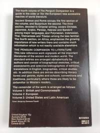 The Penguin companion to literature 4 - Classical and Byzantine