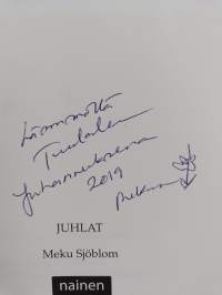 Juhlat (signeerattu, tekijän omiste)