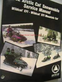 1992 Arctic Cat Snowmobile Service Manual Super Wildcat EFI - Wildcat EFI Mountain Cat