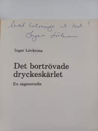 Det bortrövade dryckeskärlet : En sägenstudie (signeerattu, tekijän omiste)