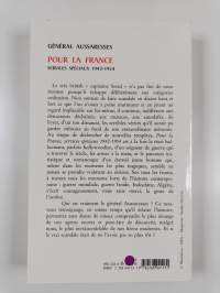 Pour la France - services spéciaux 1942-1954