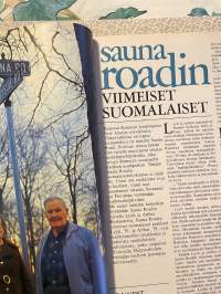 Me Naiset 1974 nro 14 ilmestynyt 5.4.1974, lapsi harrastaa: Mölli Keinonen ja Jussi, Sauna Roadin viimeiset suomalaiset, Kotkan Carmen - Irmeli Mäkelä, Jussi patsas