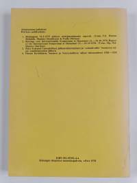 Toisen maailmansodan vaikutus suomalaiseen kulttuuriin : seminaari Joensuussa 21.-22.6.1977 : yhteenveto alustuksista ja valmistetuista puheenvuoroista sekä niist...